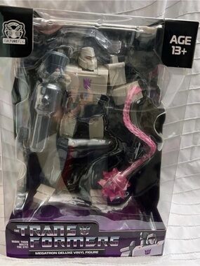 The Transformers- Megatron Deluxe Vinyl Figure- Culturefly- Licensed Collectible